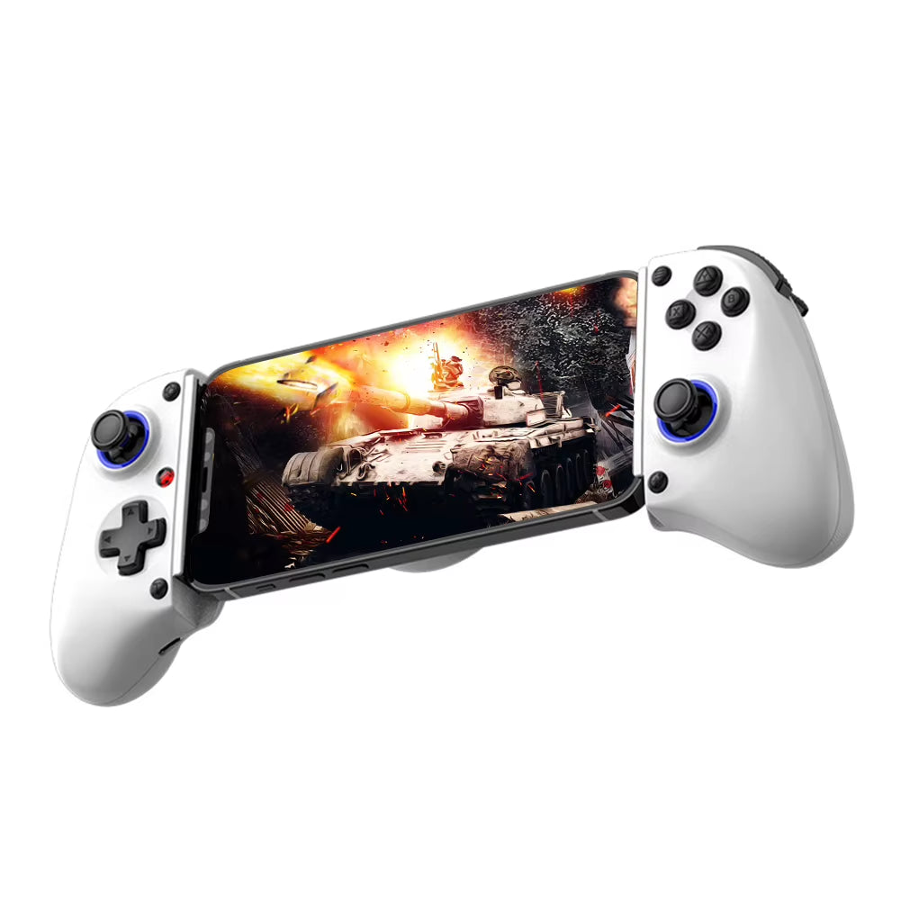 Mobile Phone Stretching Game Controller Wireless BT Mobile Gaming Controller Mobile Phone Gamepad for Switch/Android/Ios/Pc/Xbox