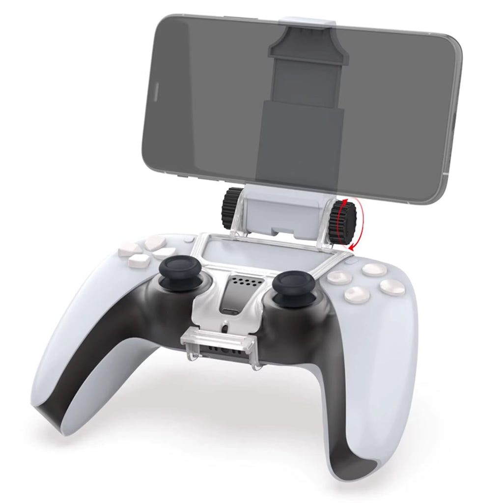 PC Flexible Controller Clamp Stand 360 Degree Angle Adjustment Phone Holder for PS5 Controller Gamepad Game Accessories